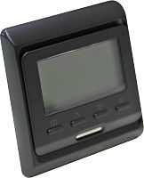 Терморегулятор электронный Warmcoin W51 3.6кВт датчик воздуха 16А черный матовый картинка 